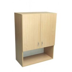 Wardrobe Low 2-Door with Niche (Depth 380mm)
